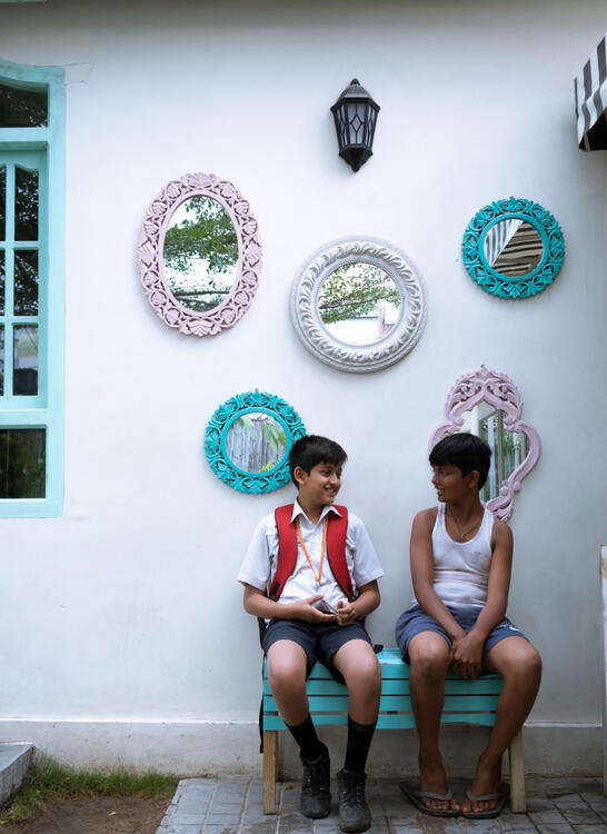 two boys